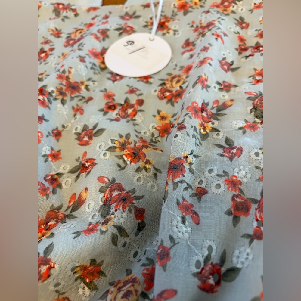 Storia Floral Long Sleeve Dress with Tie Waist - Picture 3 of 9